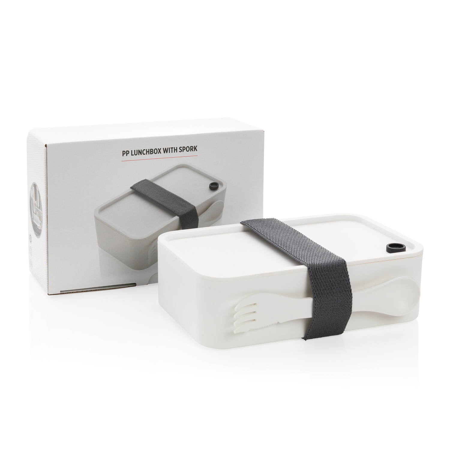 Контейнер для еды со столовым прибором из PP-1