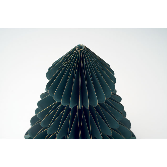 Paper Xmas tree decoration, зеленый-1