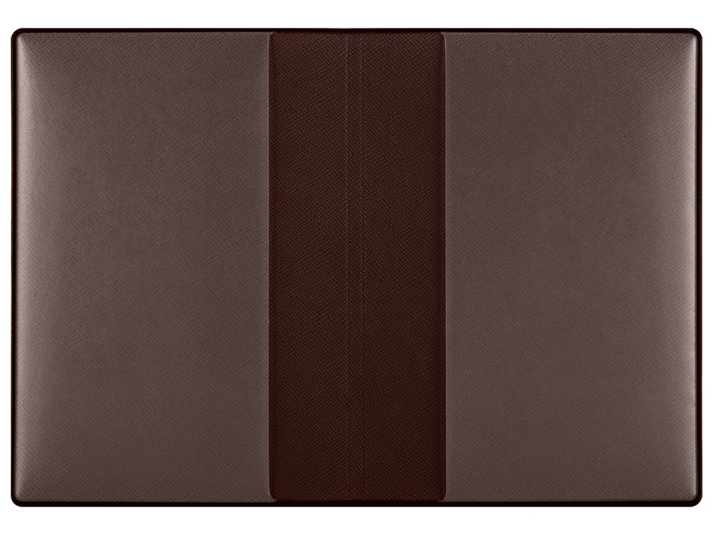 Классическая обложка для паспорта Favor, коричневая-3