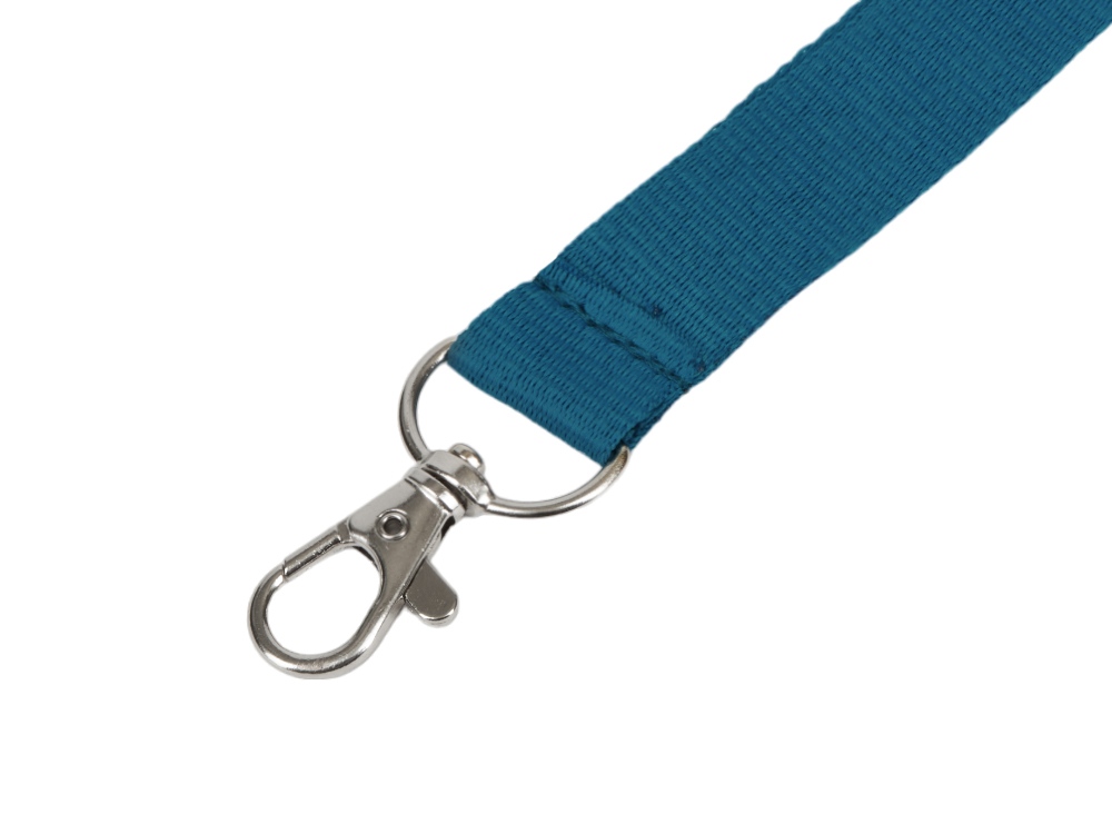 Ланьярд с карабином, цвет морской волны-1