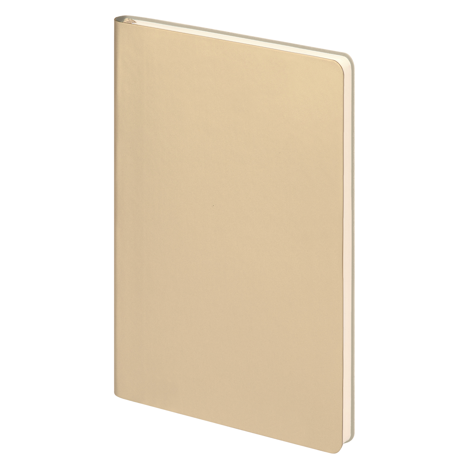 Ежедневник Спарк (Spark) недатированный, белое золото (с упаковкой, со стикерами)-1