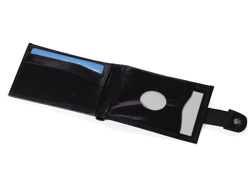 Визитница с отделениями для кредитных карт, черный-1