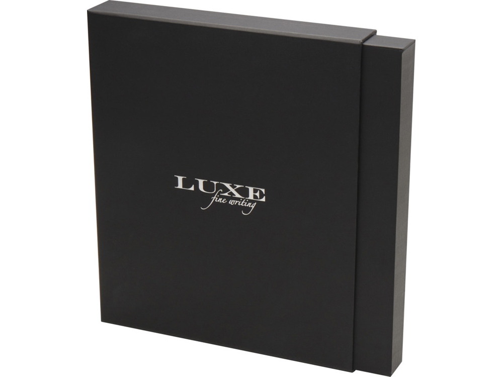 Legato блокнот формата А5 с набором из шариковой ручки и ручки-роллера - Коричневый-3