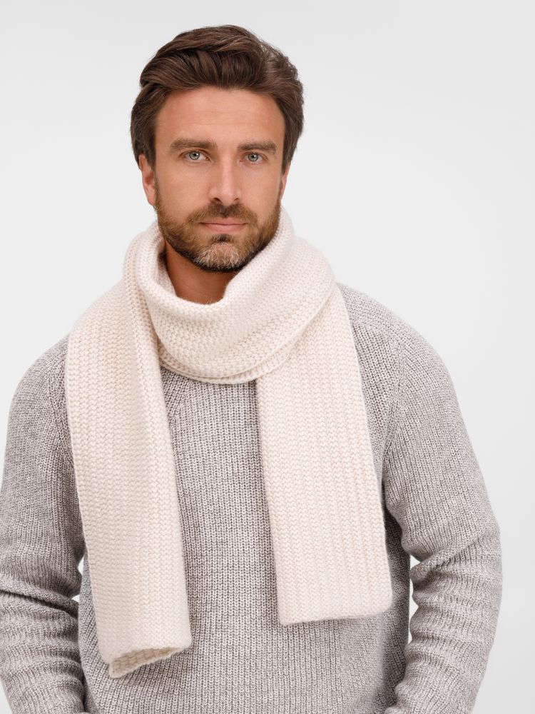 Шарф Frissonelle, жемчужно-белый-3