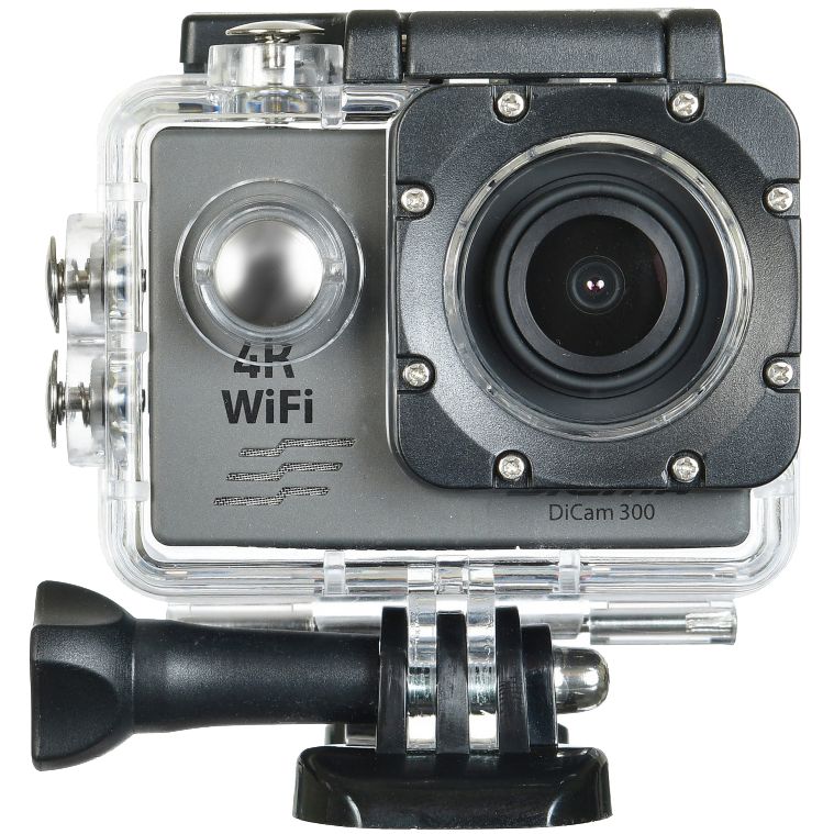 Экшн-камера Digma DiCam 300, серая-6