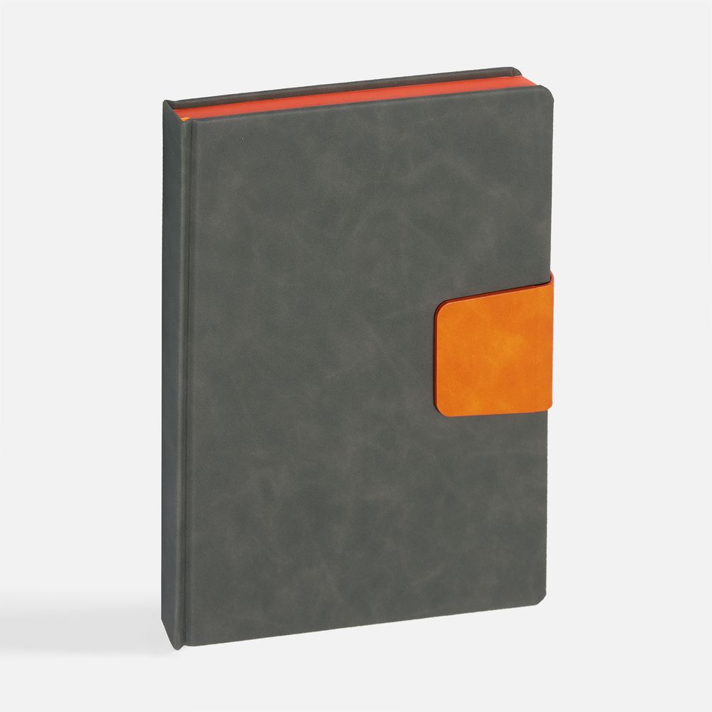 Ежедневник Grande Strap на заказ, датированный, серый-1
