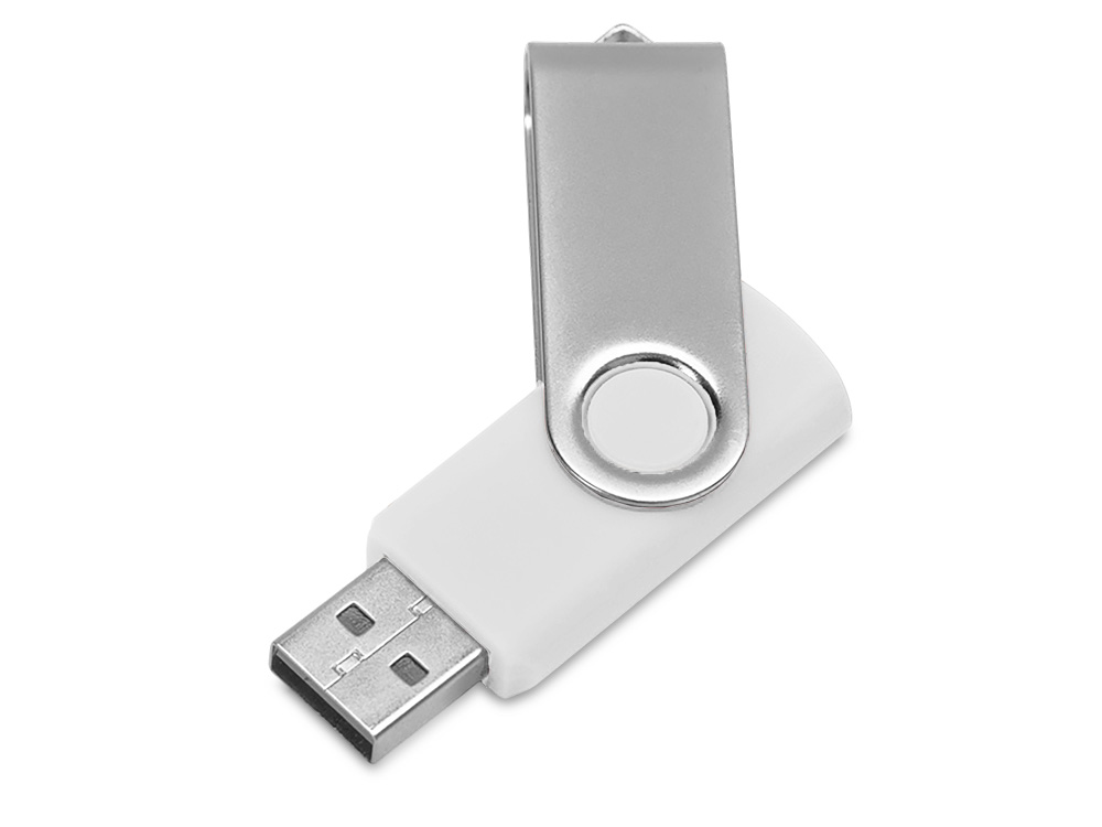Флеш-карта USB 2.0 16 ГБ Флэш С1, белый-0