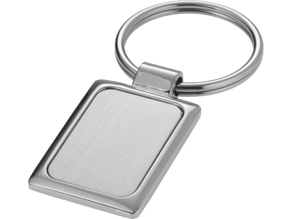 Брелок Квадро, серебристый-0