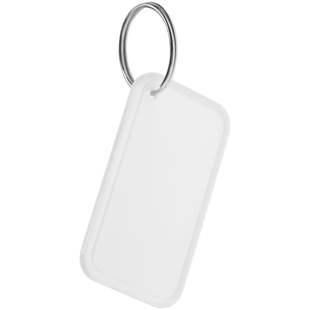 Брелок «Прямоугольник», белый-0