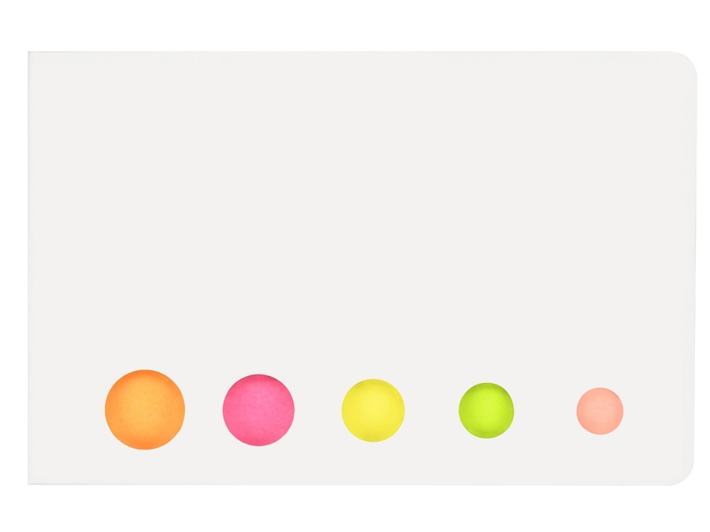 Набор стикеров Oriental на 5 цветов, белый-1