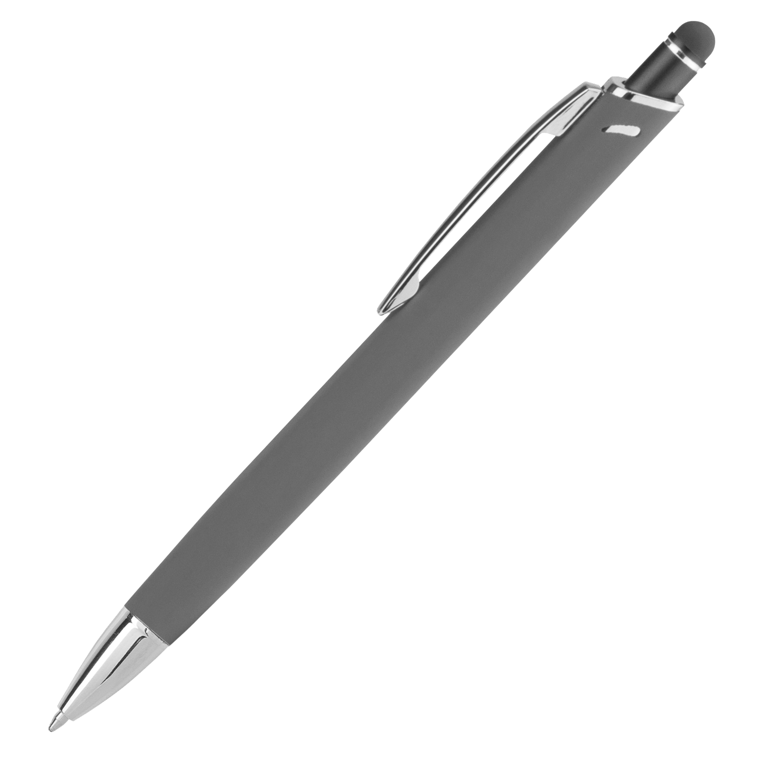 Шариковая ручка Куаттро (Quattro), серая-0