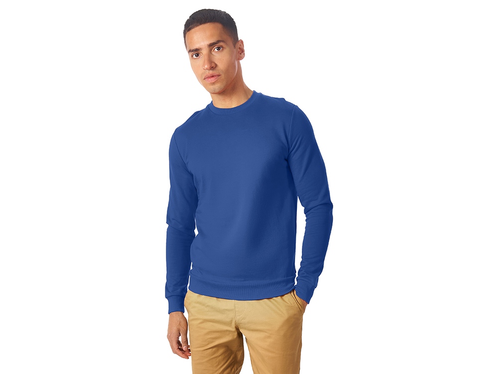 Свитшот Motion унисекс с начесом, классический синий-1