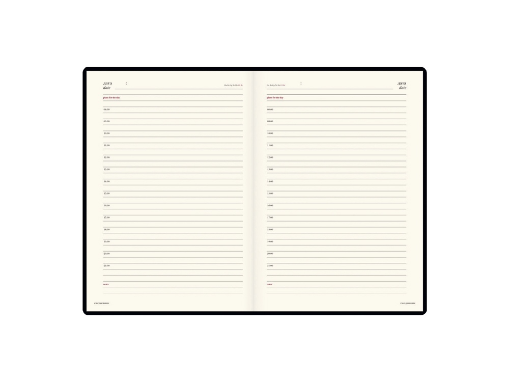 Ежедневник недатированный А5+ Persona (синий)-4