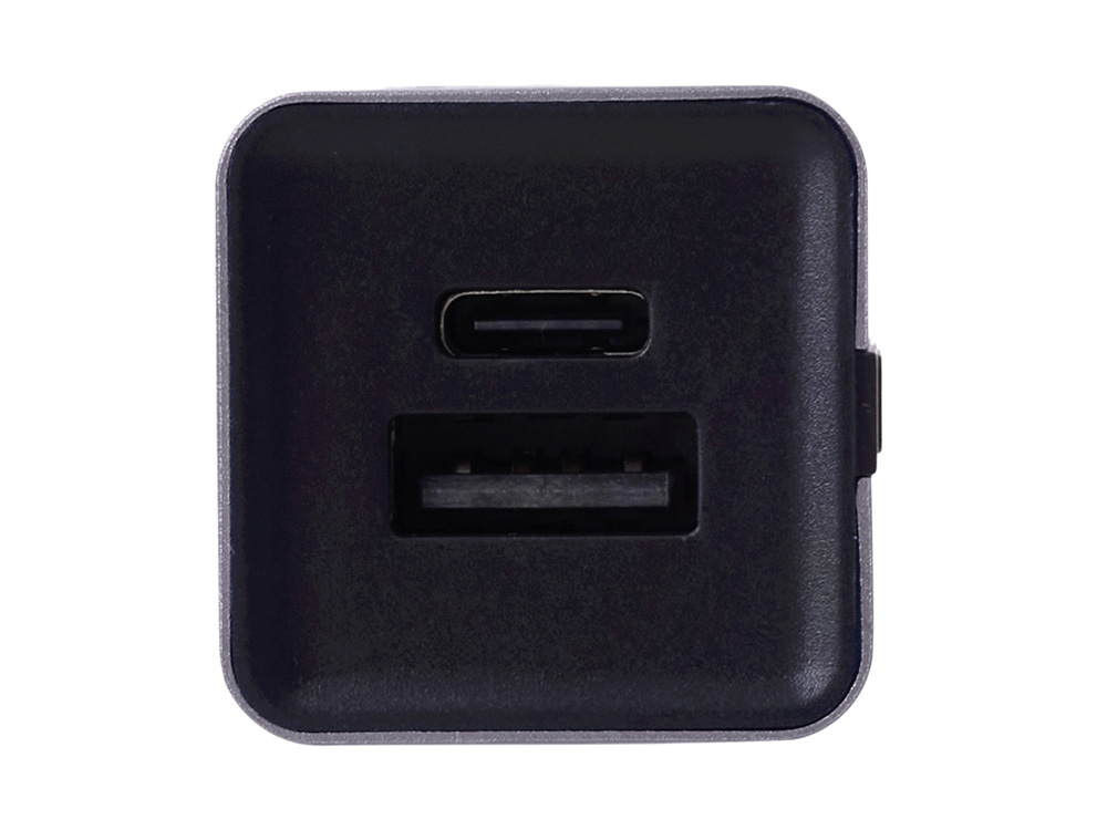 Внешний аккумулятор Rail, 5000 mAh, темно-серый-5