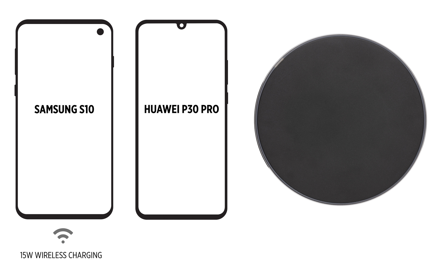 Беспроводная док-станция для быстрой зарядки, 15W-6