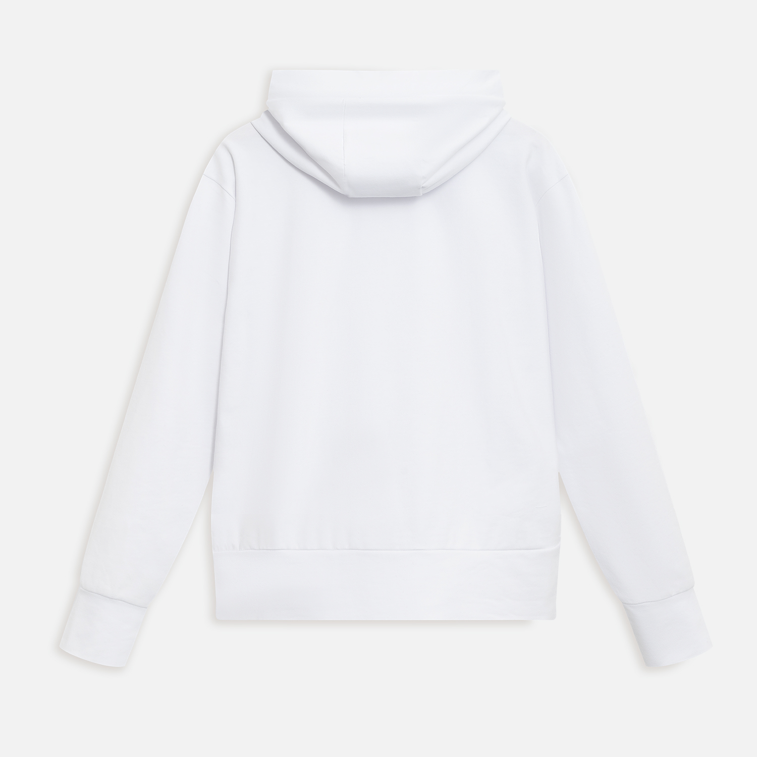 Худи с капюшоном, унисекс ALEX белый-10