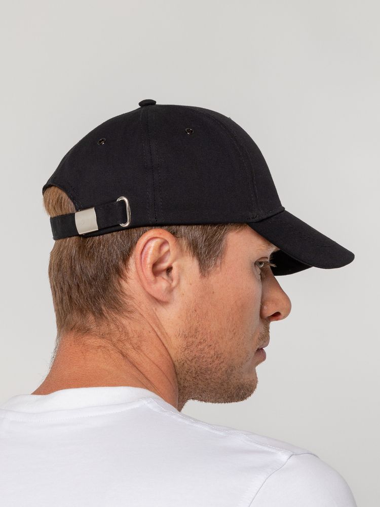 Бейсболка Convention, черная-3