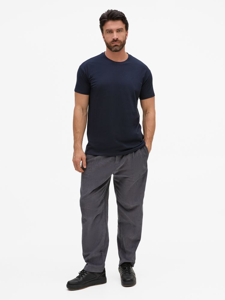 Футболка унисекс Regent 150, темно-синяя (navy)-4