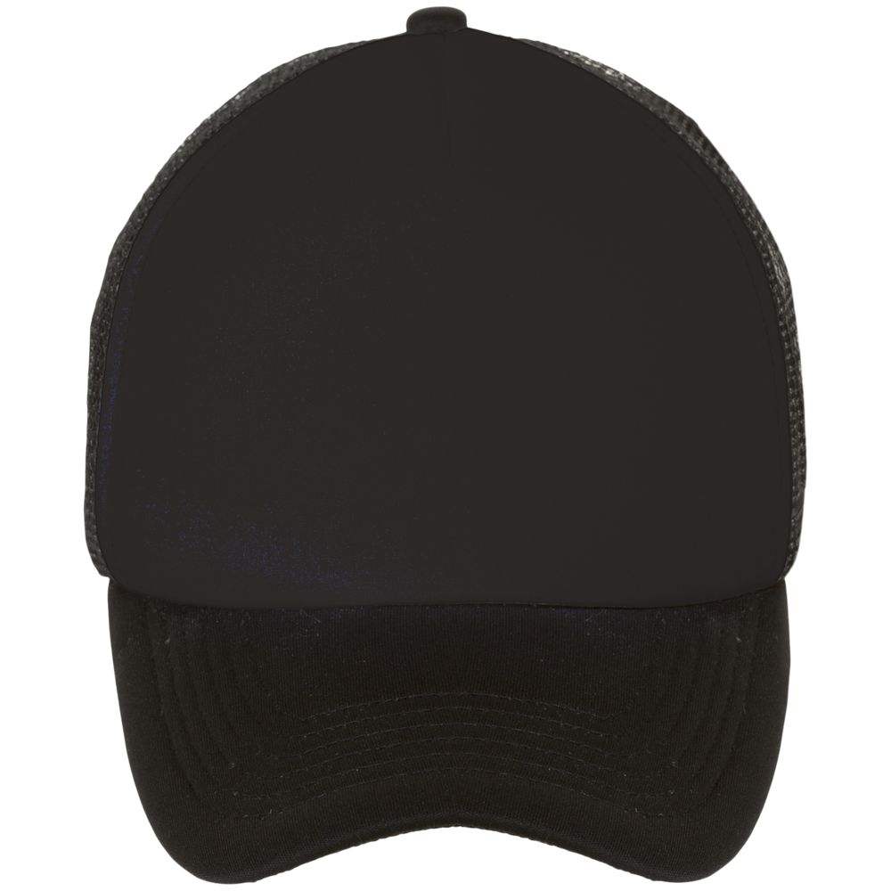 Бейсболка Bubble, черная-2