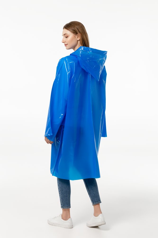 Дождевик-плащ CloudTime, синий-6