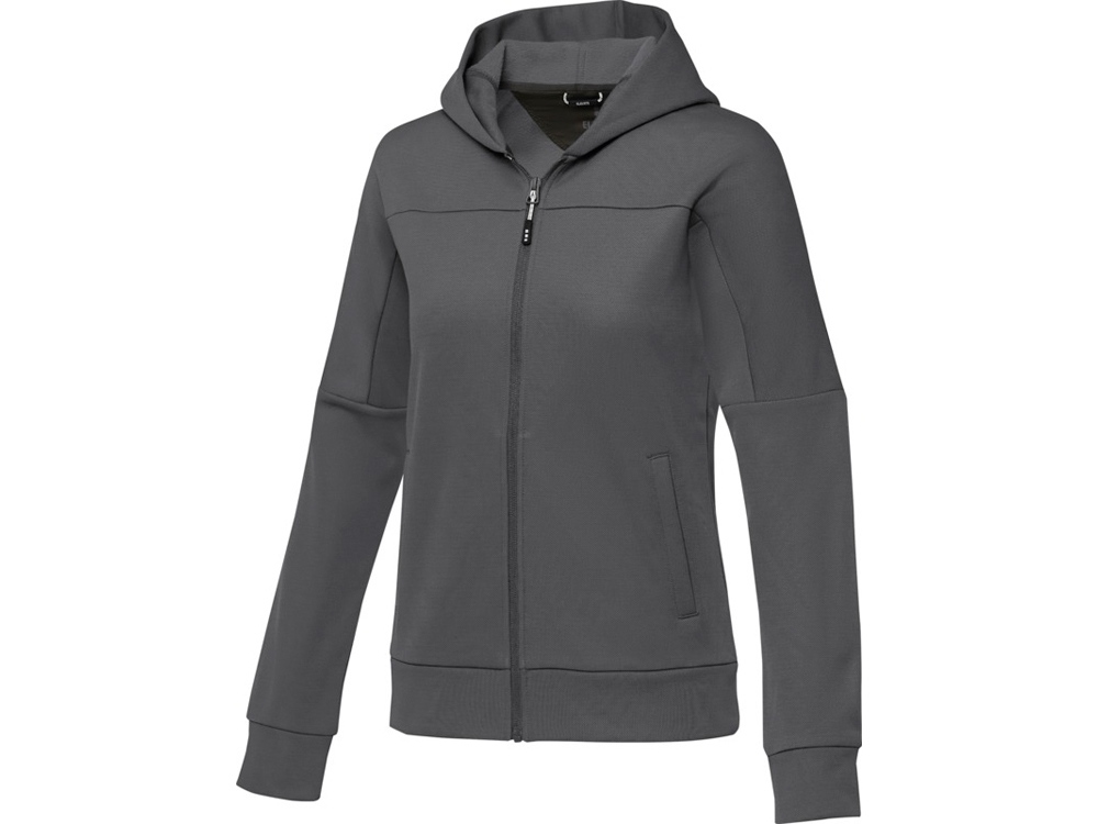 Женская спортивная трикотажная куртка Nubia на молнии, storm grey-0