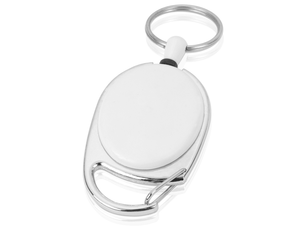 Ретрактор Слип с кольцом, белый/серебристый-0