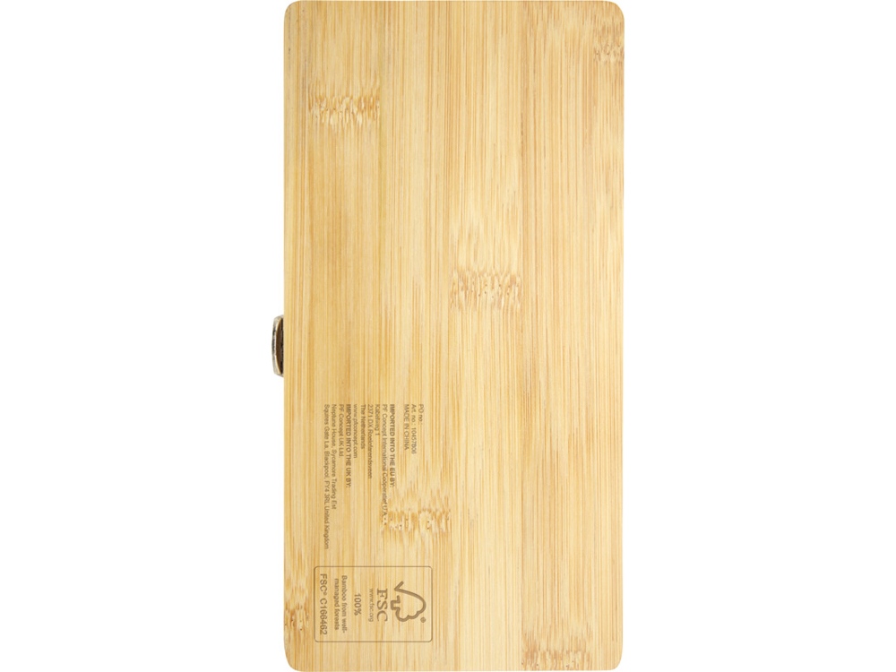 Набор инструментов Rivet из 19 предметов из бамбука/переработанной пластмассы - Натуральный-2