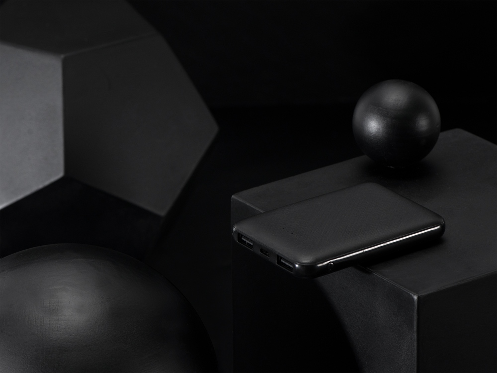 Портативное зарядное устройствоGrind, 5000 mAh, черный-12