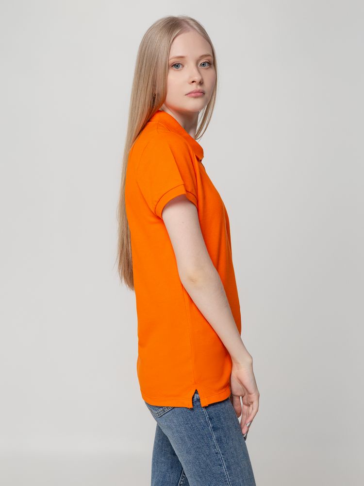 Рубашка поло женская Virma Lady, оранжевая-6