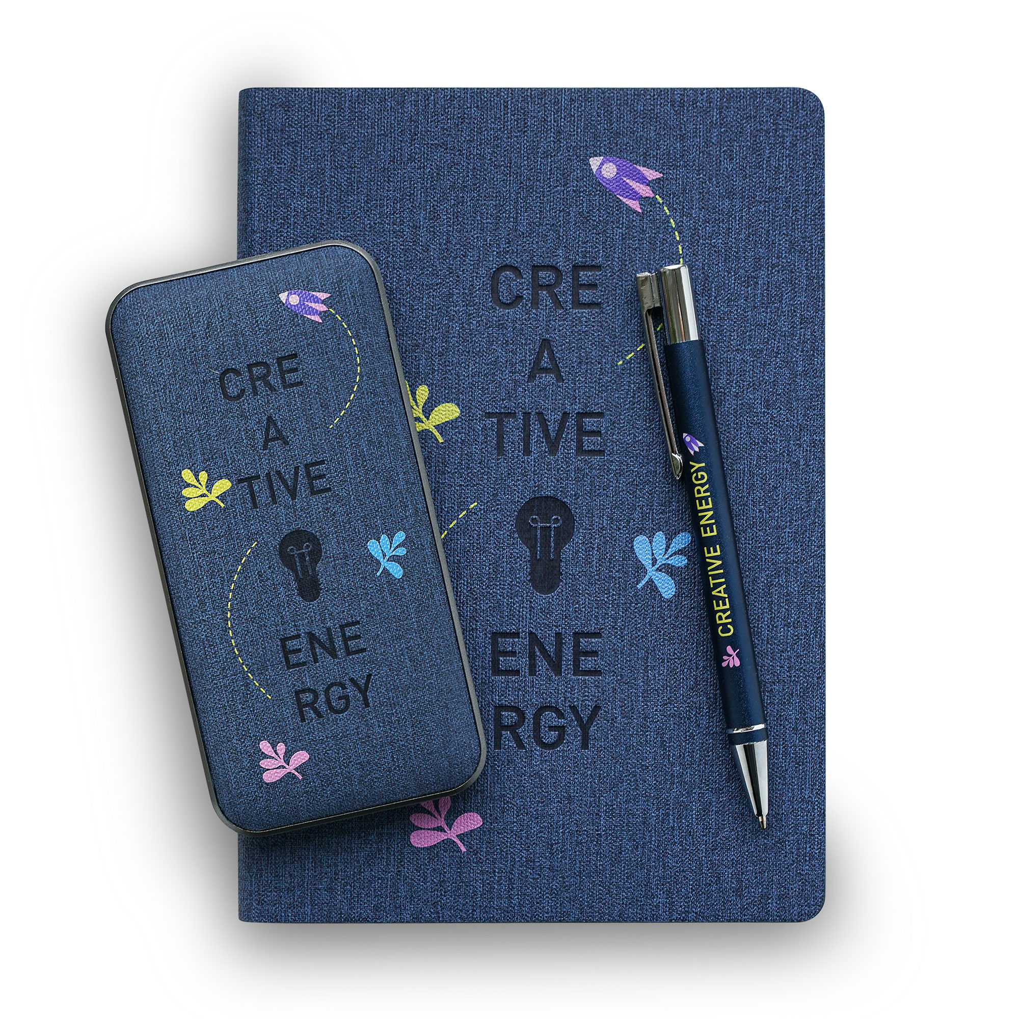 Внешний аккумулятор Твид PB (Tweed PB) 10000 mAh, синий-5