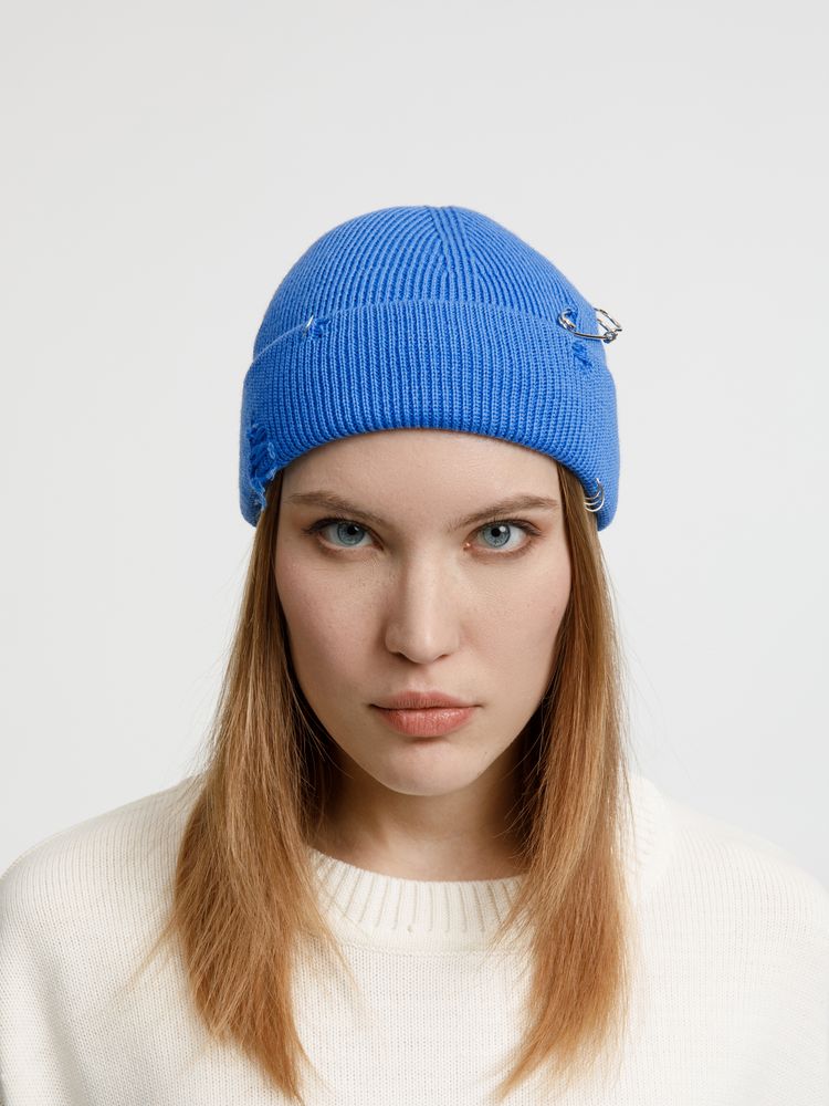 Шапка Pricker, синяя (аква)-4