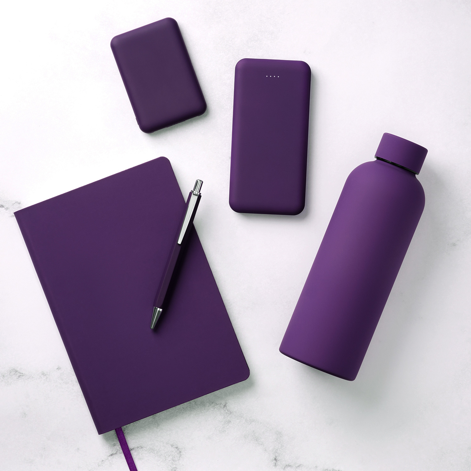 Термобутылка вакуумная герметичная Prima, фиолетовая-5