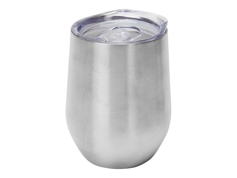 Вакуумная термокружка Sense, серебристый-0