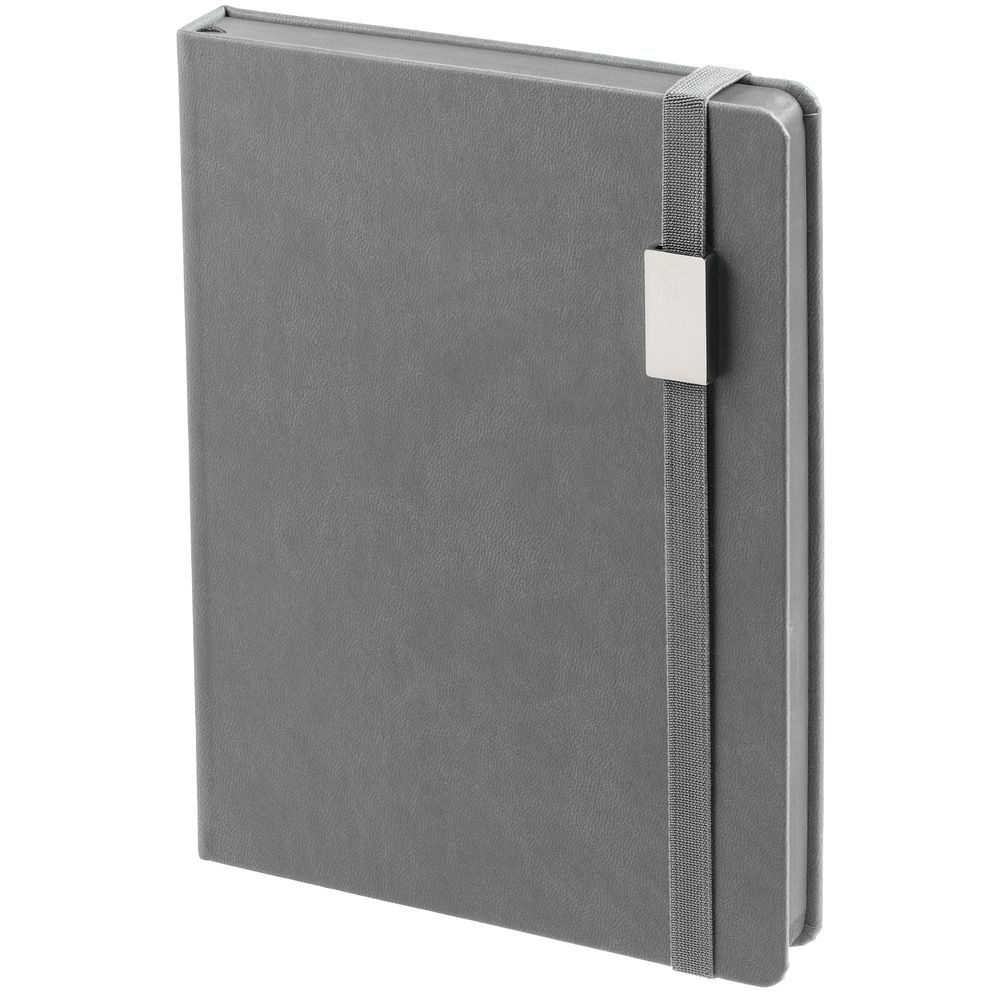 Ежедневник New Factor Metal, серый-2