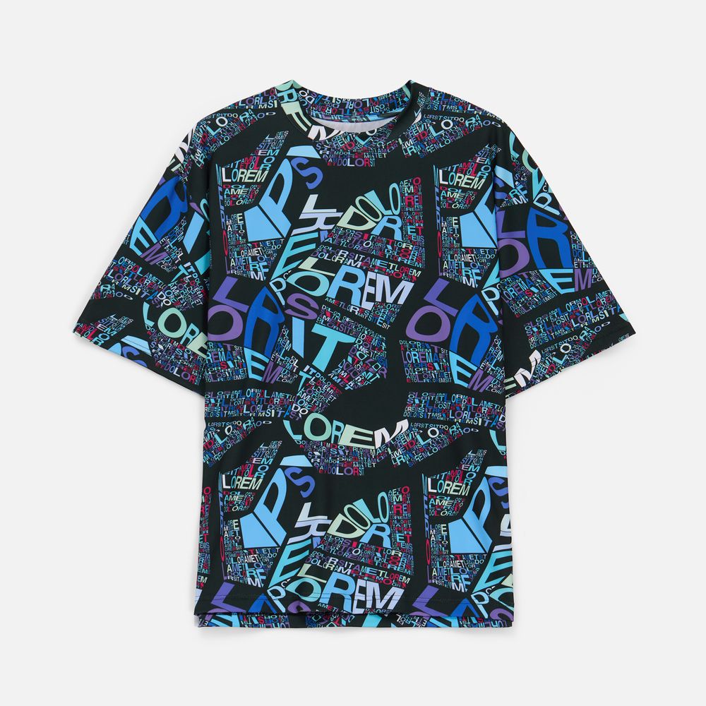 Футболка из бифлекса Morfiss с полной запечаткой на заказ-1