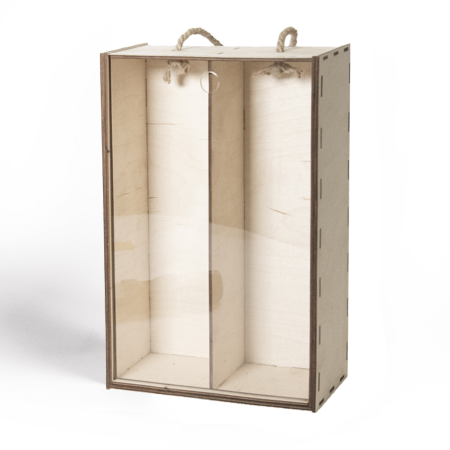 Ящик подарочный WINOTERRA размер 36 х 24,5 х 11 см, бежевый-0