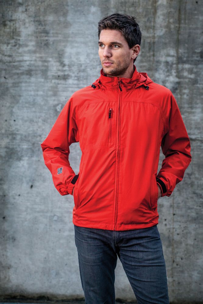 Ветровка мужская Stratus, черная-11