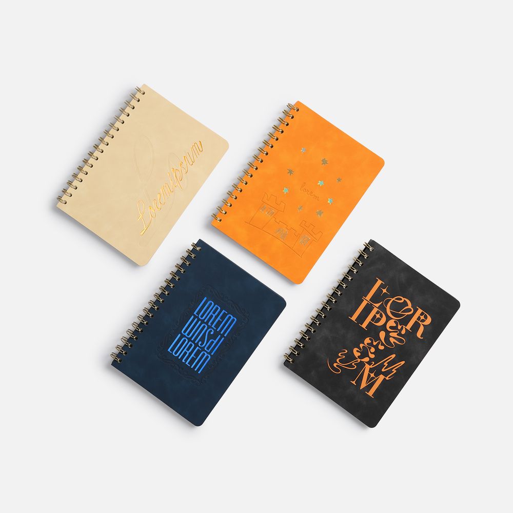 Ежедневник Spiral, недатированный, бежевый-5