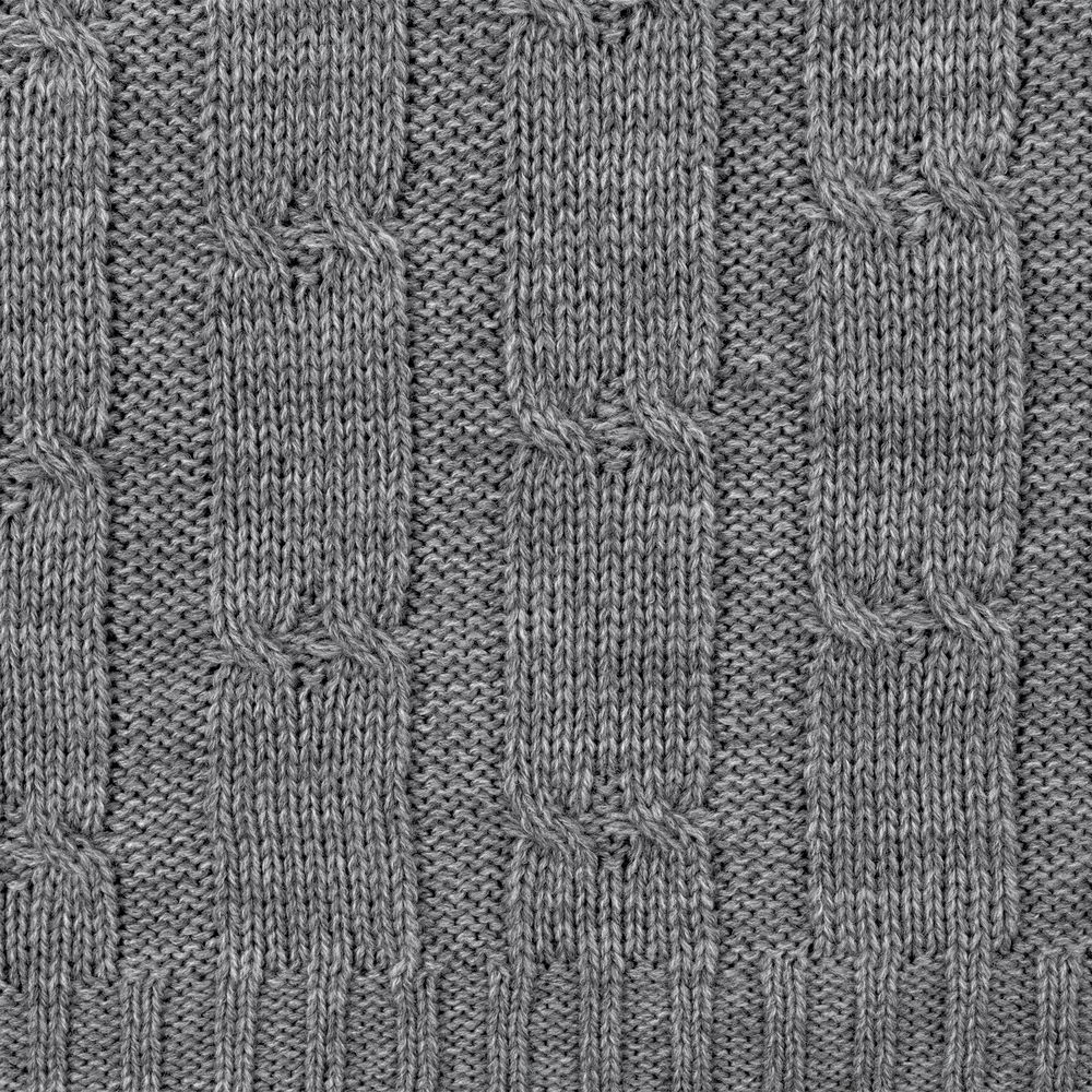 Плед Trenza, серый-3