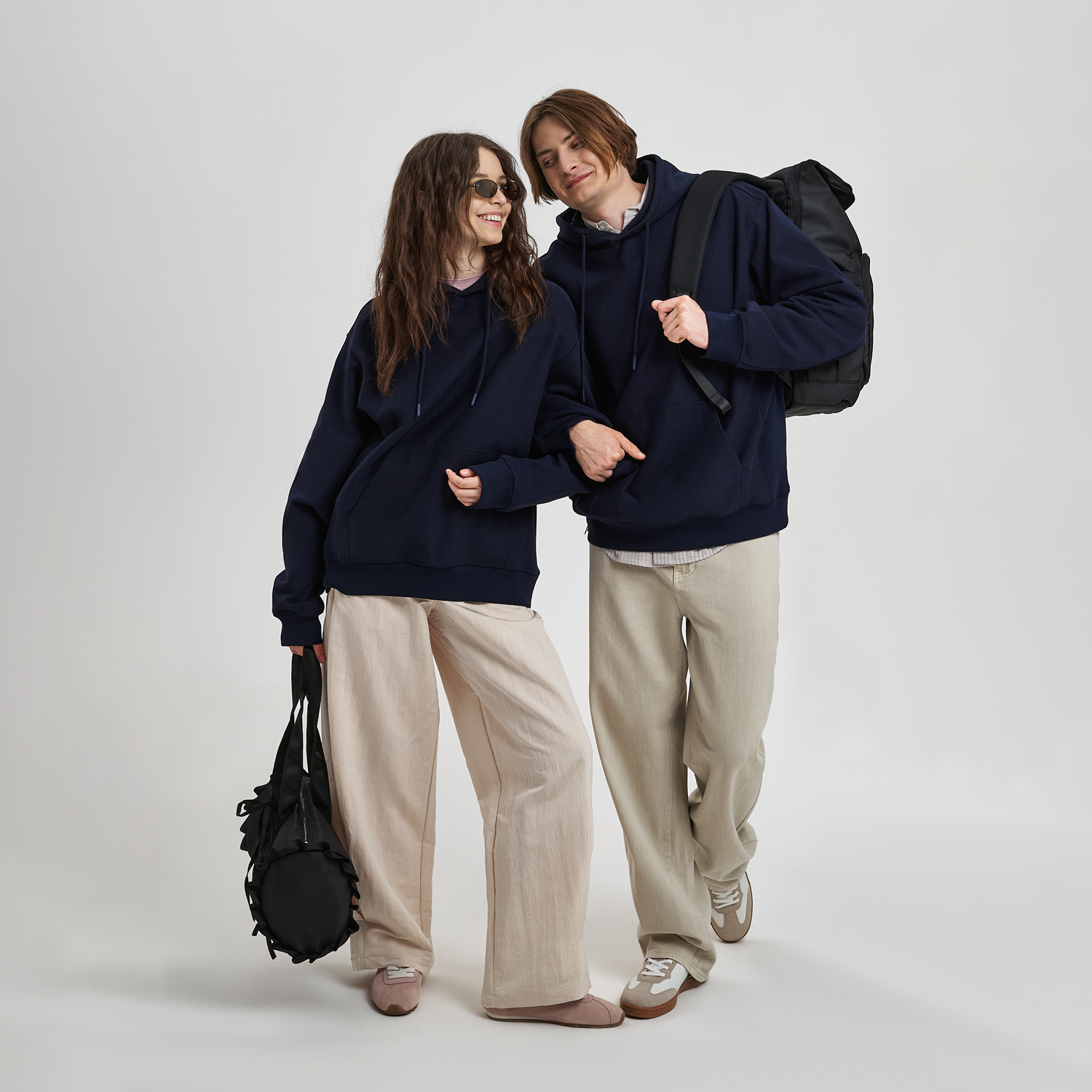 Худи релакс унисекс ADVENTURE, темно-синий-13