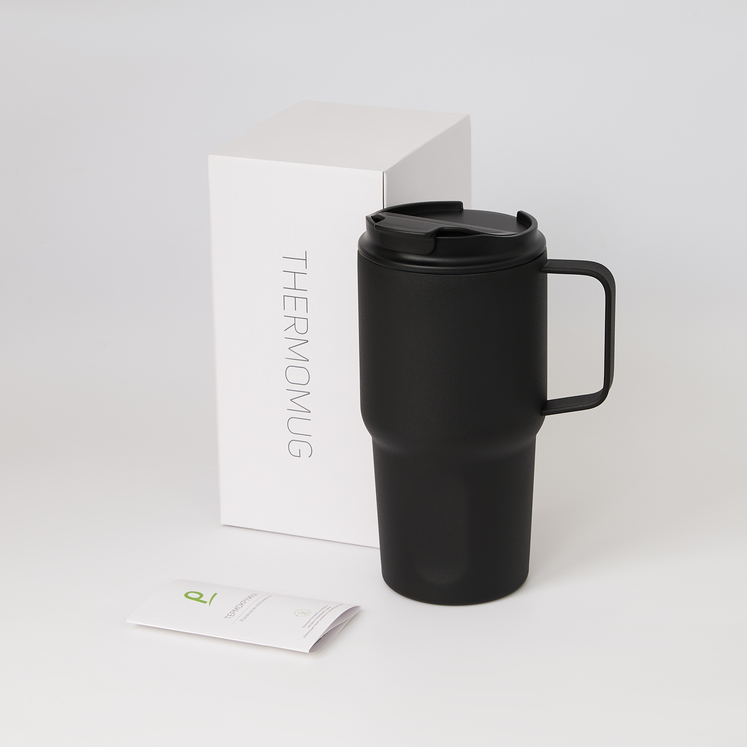 Термокружка вакуумная Авентура (Aventura), синяя-14