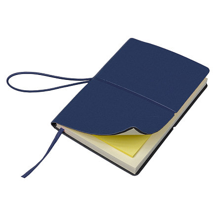 Блокнот А6 Van Diemen со стикерами, Тёмно-синий-3