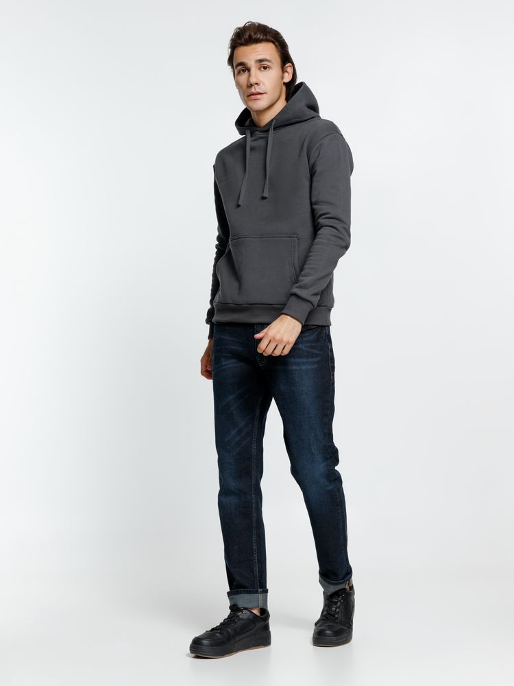 Худи Kirenga Heavy 2.0, темно-серое (графит)-8