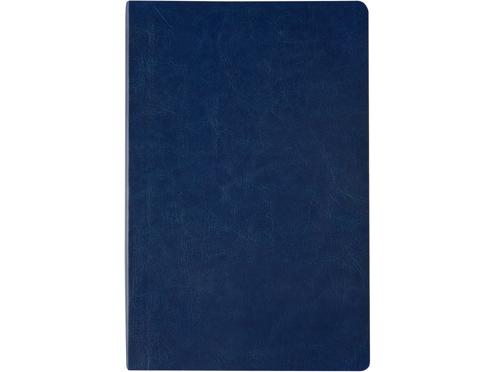 Ежедневник недатированный А5 Megapolis Nebraska Flex, синий с золотым обрезом-1