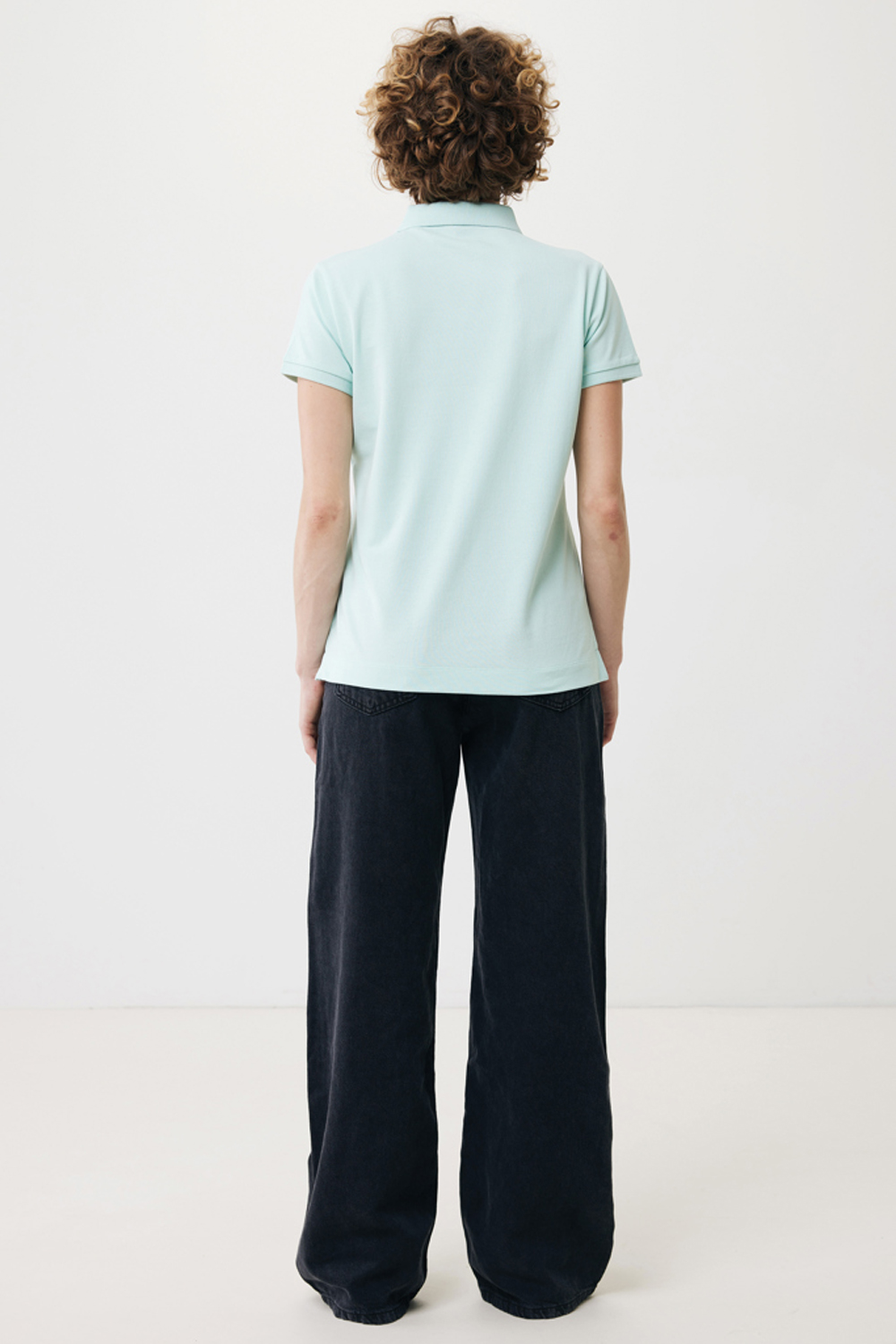 Женская рубашка поло Iqoniq Yosemite из переработанного хлопка-пике, унисекс, 220 г/м²-5