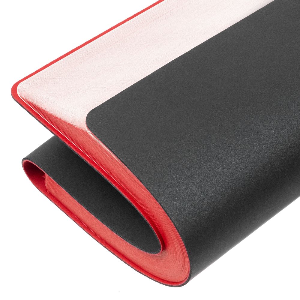 Ежедневник Flexpen Black, недатированный, черный с красным-4