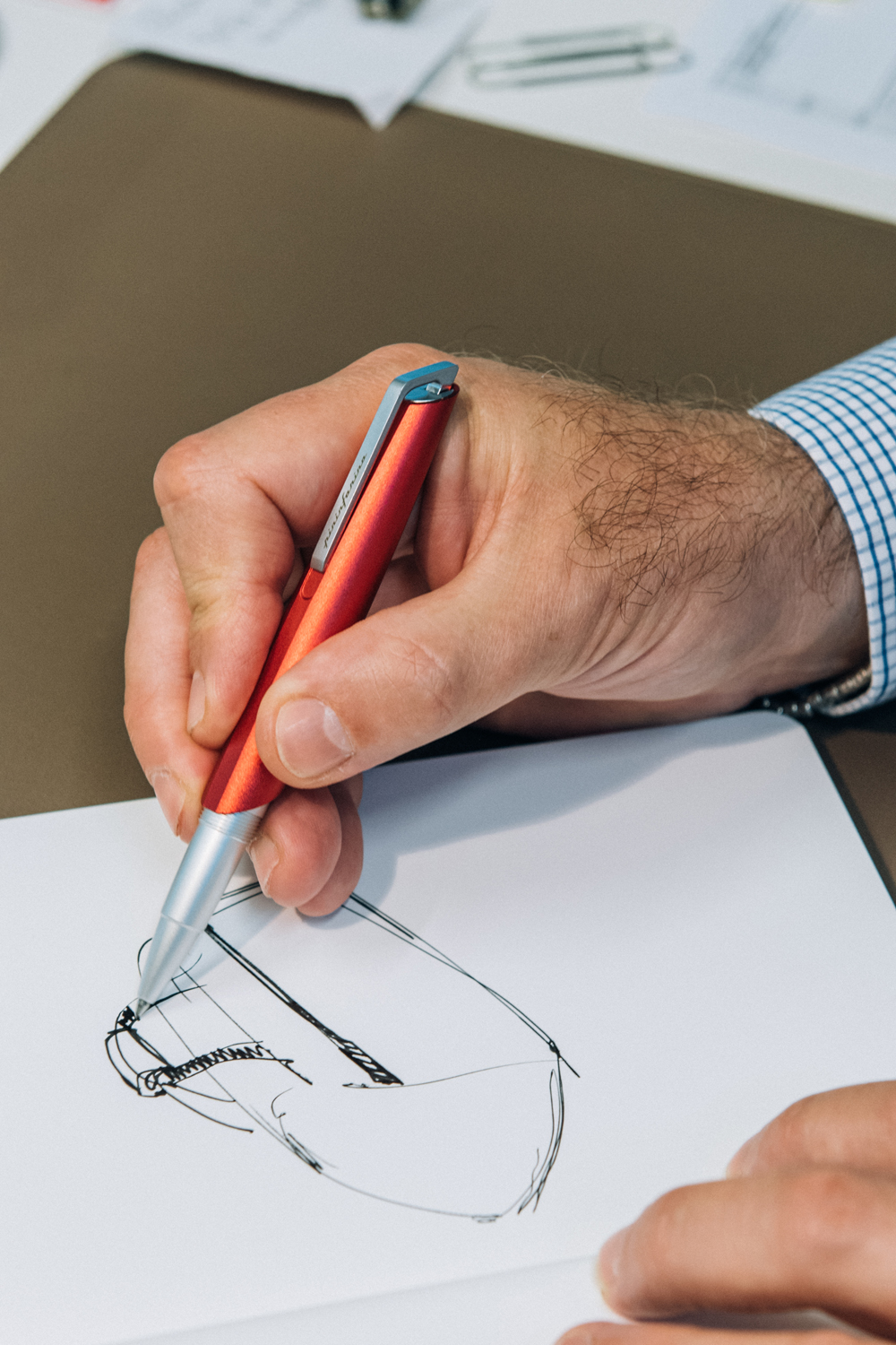 Ручка-роллер Pininfarina PF GO RED-9