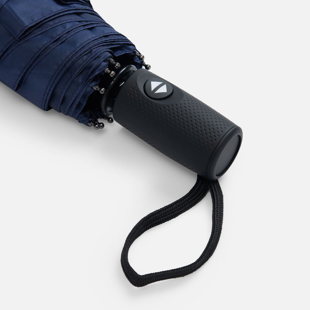 Складной зонт Dome Double с двойным куполом, темно-синий-3