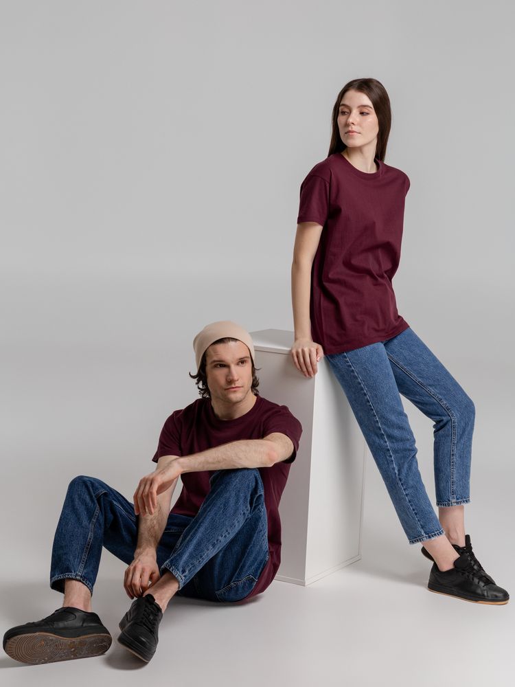 Футболка Imperial 190, бордовая-8