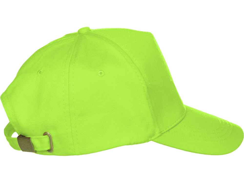 Бейсболка Мемфис 230 5-панельная, яблочно-зеленый-4